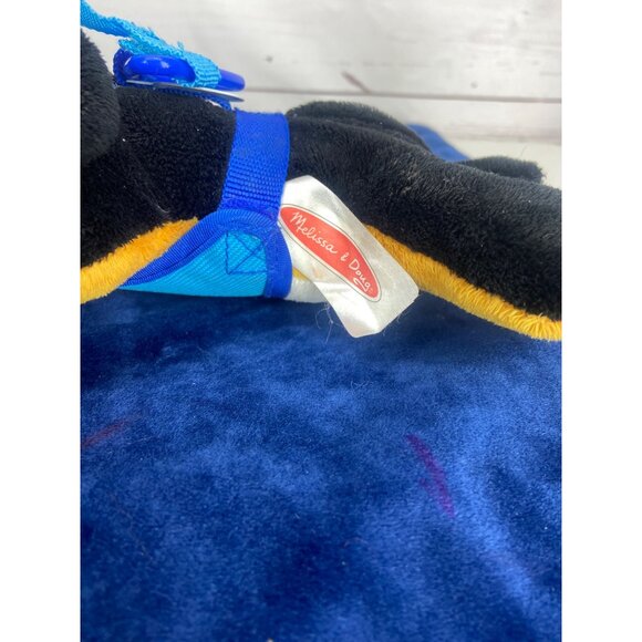 Melissa & Doug Black and Brown 10” Puppy Dog Plush Stuffed Animal Toy Vet Play W - Picture 6 of 9